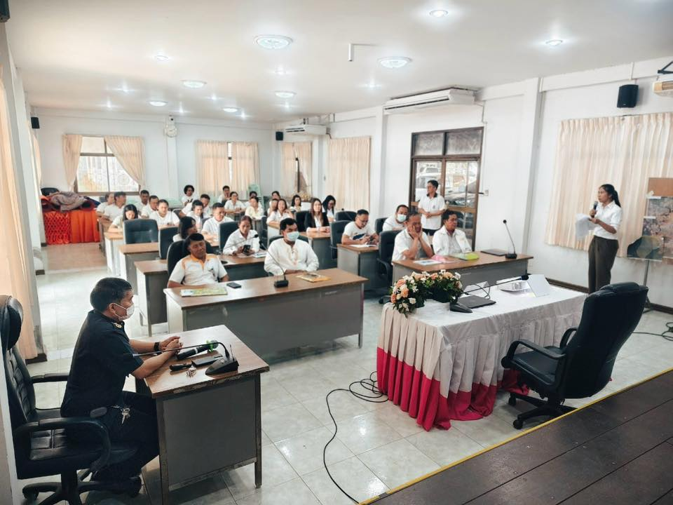 โครงการฝึกอบรมคุณธรรม จริยธรรม แก่ผู้บริหาร สมาชิกสภา และพนักงานอบต.ภูหลวง ประจำปีงบประมาณ พ.ศ.2568