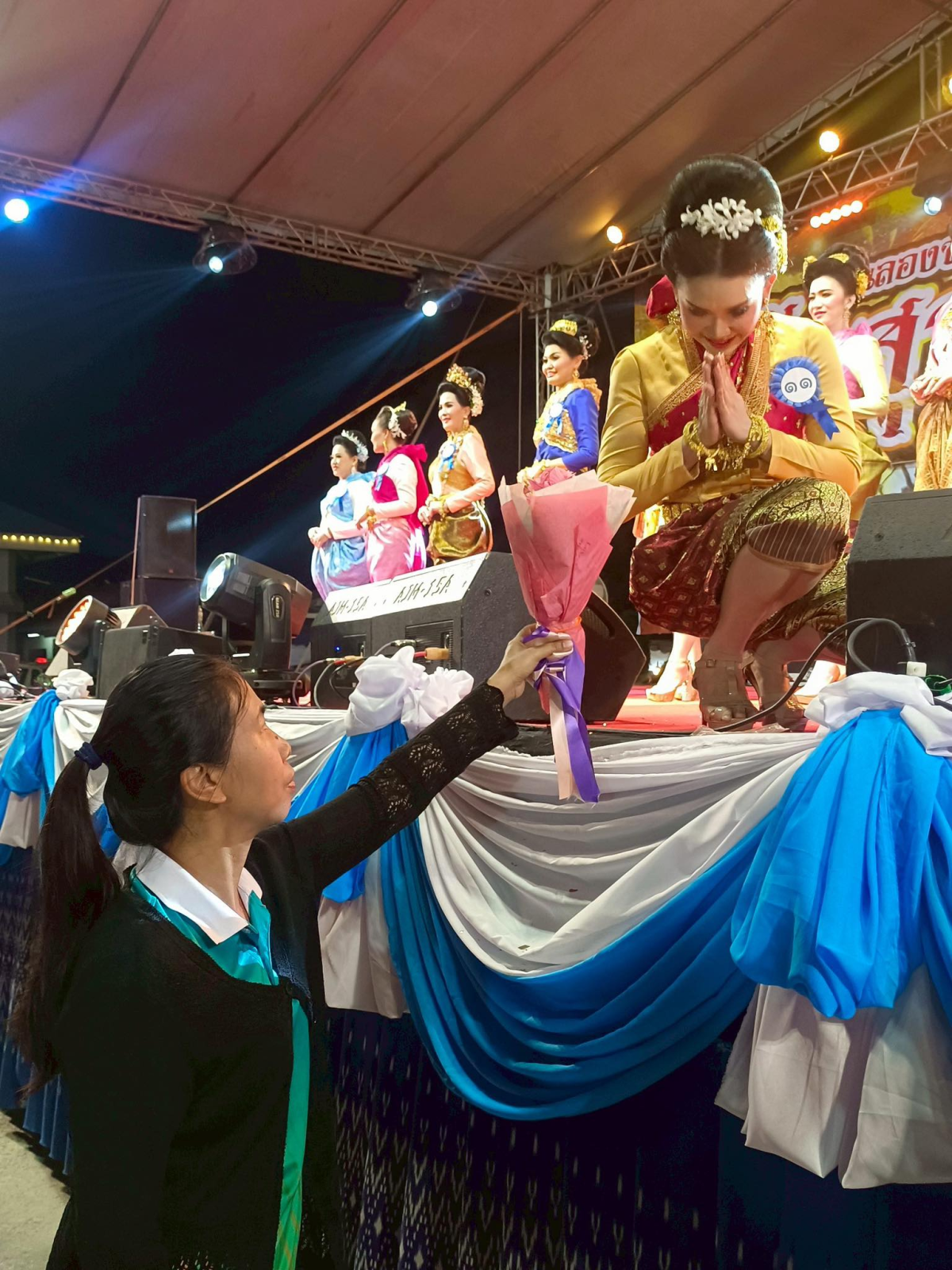 การประกวด "สาวงามเมืองย่า" ในงานฉลองวันแห่งชัยชนะท้าวสุรนารี อำเภอปักธงชัย ประจำปี 2568
