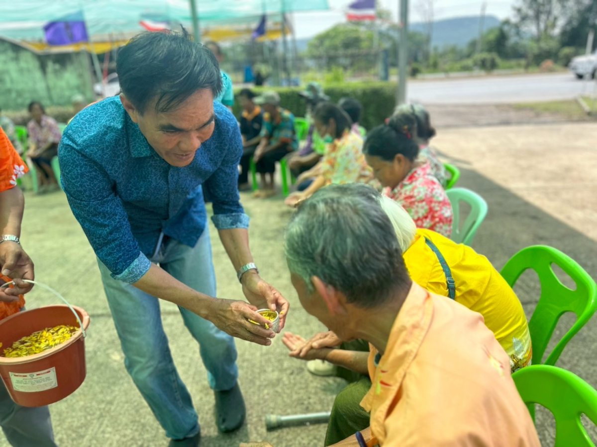 กิจกรรมสืบสานประเพณีสงกรานต์ ประจำปี 2568