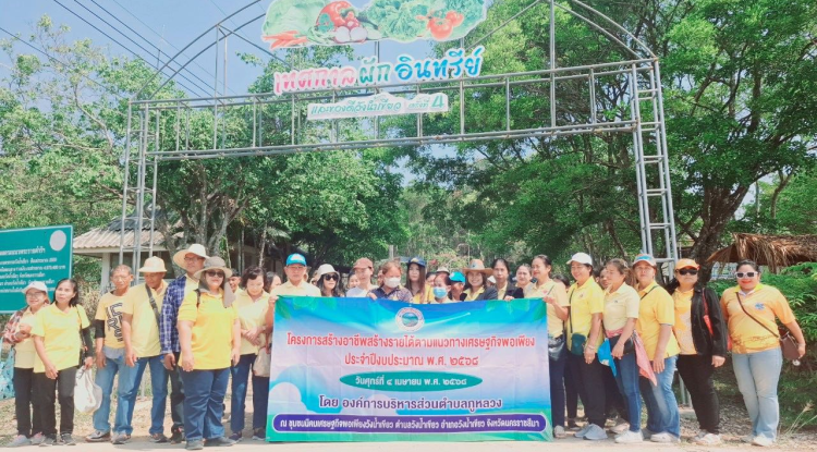 โครงการสร้างอาชีพสร้างรายได้ตามแนวเศรษฐกิจพอเพียง ประจำปีงบประมาณ พ.ศ.2568 