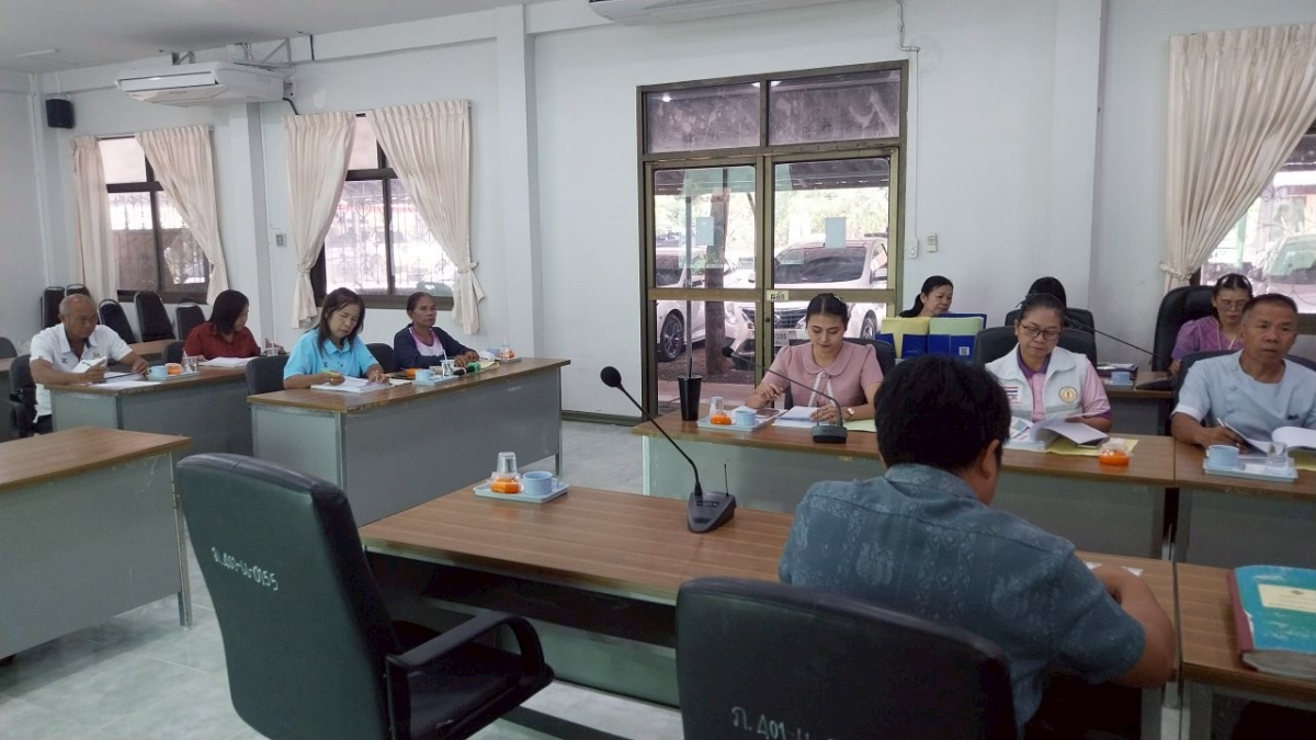 ประชุมคณะกรรมการกองทุนหลักประกันสุขภาพองค์การบริหารส่วนตำบลภูหวง ครั้งที่ 3/2568