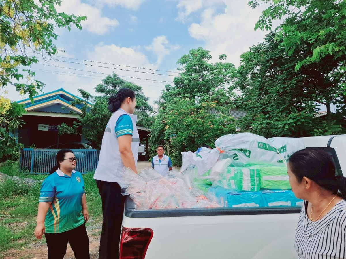 ลงพื้นที่หมูู่บ้านตำบลภูหลวง มอบผ้าอ้อมสำเร็จรูปแก่ผู้ป่วยติดเตียง (ประจำเดือน เมษายน,พฤษภาคม 2568)