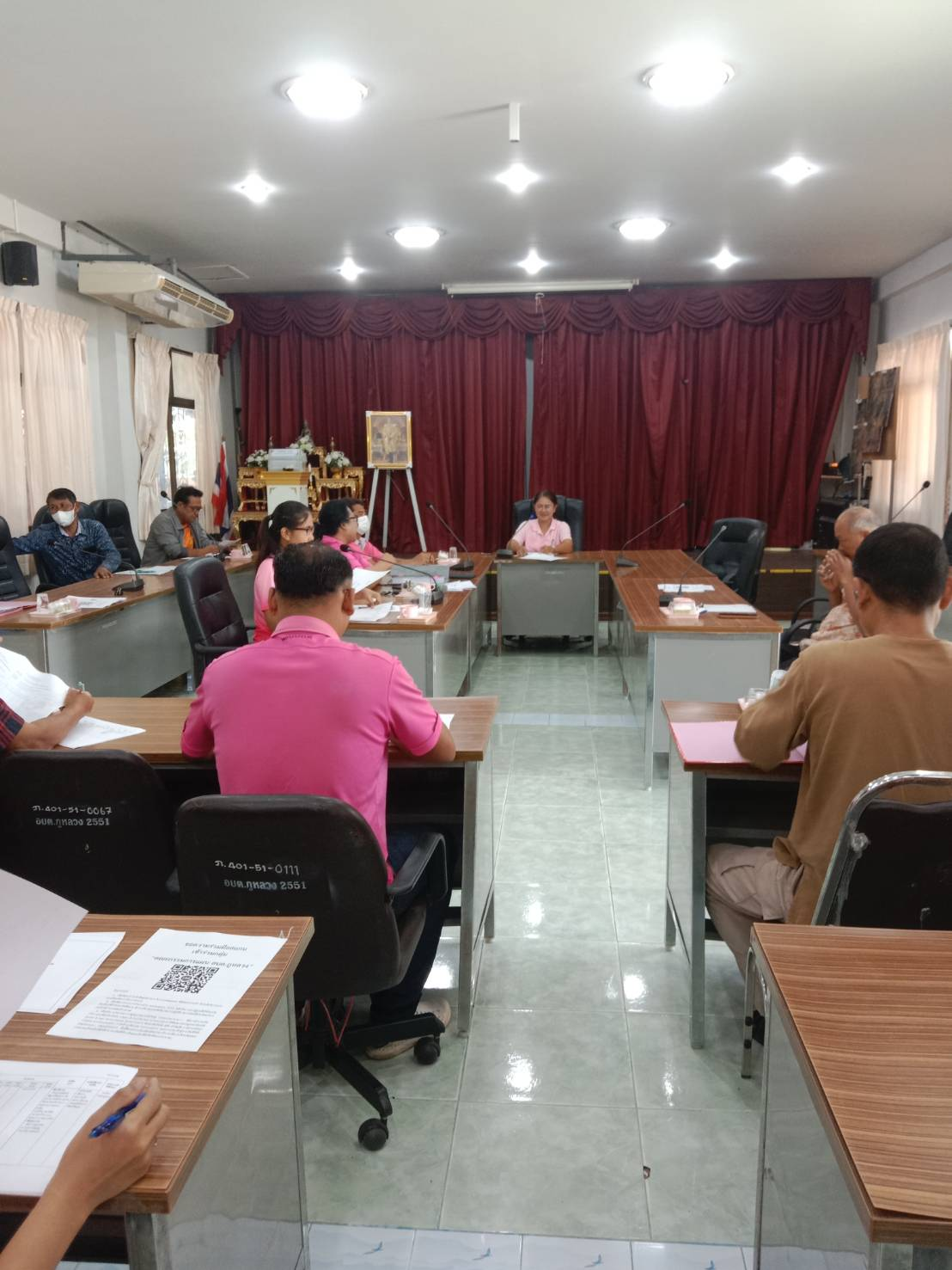 ประชุมคณะกรรมการสนับสนุนการจัดทำแผนพัฒนาองค์การบริหารส่วนตำบลภูหลวง