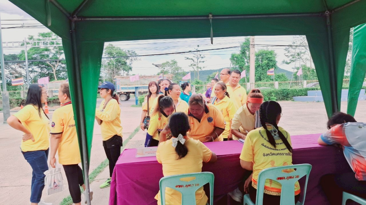 การขับเคลื่อนการส่งเสริมและพัฒนาการออกกำลังกายและกีฬา เพื่อมวลชนให้เป็นวิถีชีวิตระดับตำบล อำเภอปักธงชัย