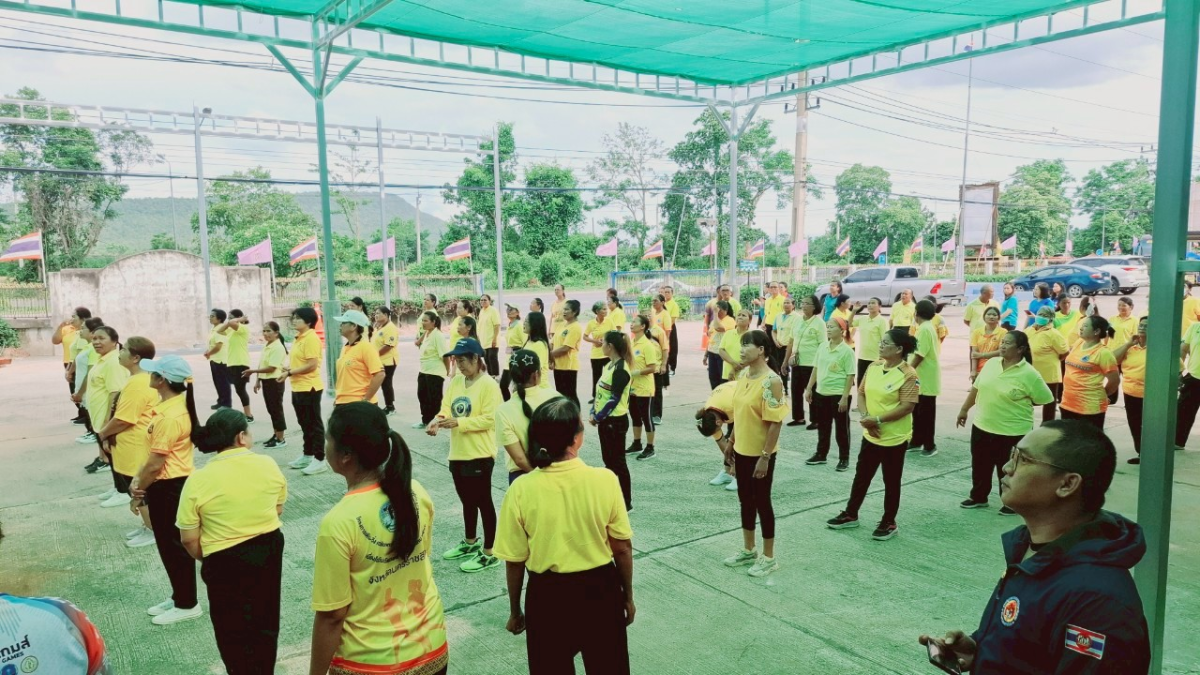 การขับเคลื่อนการส่งเสริมและพัฒนาการออกกำลังกายและกีฬา เพื่อมวลชนให้เป็นวิถีชีวิตระดับตำบล อำเภอปักธงชัย
