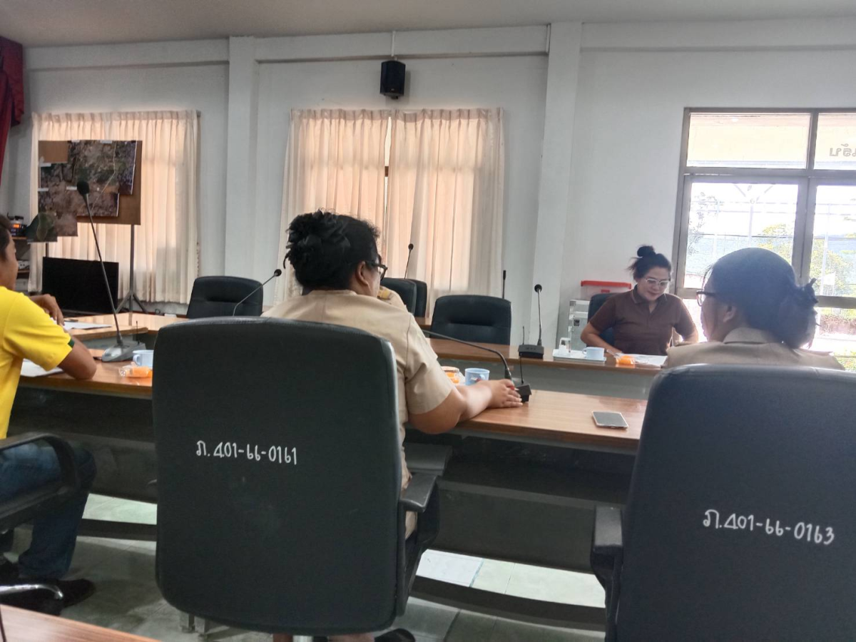 ประชุมคณะกรรมการสนับสนุนการจัดทำแผนฯ (พิจารณายกร่างแผนพัฒนา ครั้งที่ 1/2568 รอบผ่านประชุมประชาคมระดับตำบล)