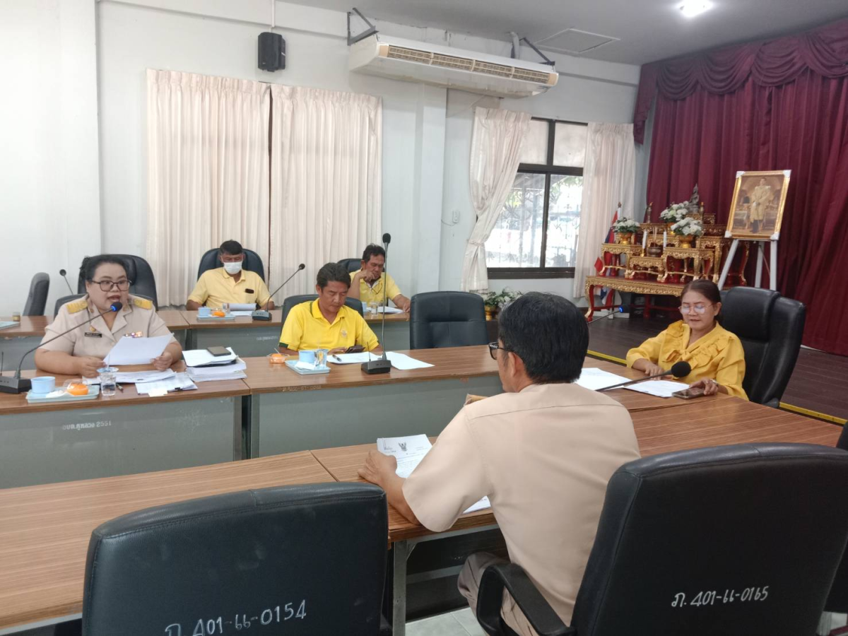 ประชุมคณะกรรมการสนับสนุนการจัดทำแผนฯ (พิจารณายกร่างแผนพัฒนา ครั้งที่ 1/2568 รอบผ่านประชุมประชาคมระดับตำบล)