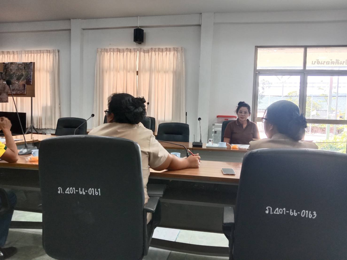 ประชุมคณะกรรมการสนับสนุนการจัดทำแผนฯ (พิจารณายกร่างแผนพัฒนา ครั้งที่ 1/2568 รอบผ่านประชุมประชาคมระดับตำบล)