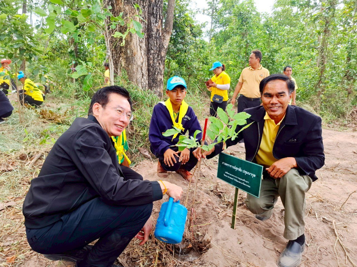 โครงการส่งเสริมการปลูกป่าชุมชนตำบลภูหลวง