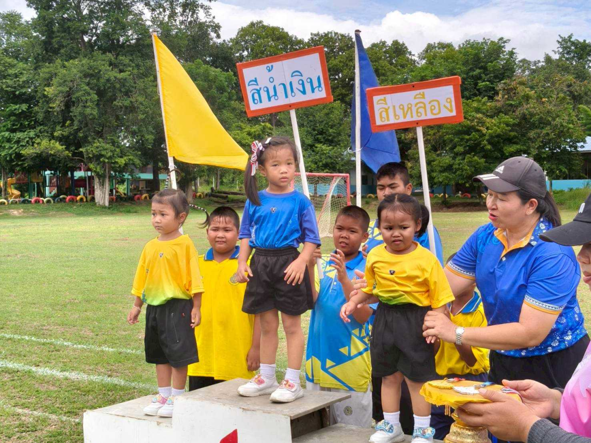 โครงการแข่งขันกีฬาระดับปฐมวัย ของศูนย์พัฒนาเด็กเล็ก อบต.ภูหลวง (บ้านหลุมเงิน) ร่วมกับโรงเรียนบ้านหลุมเงิน