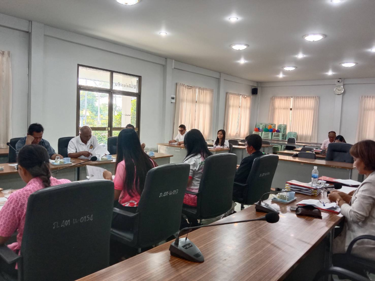 ประชุมคณะกรรมการสนับสนุนการจัดทำแผนฯ  (21 ตุลาคม 2568)