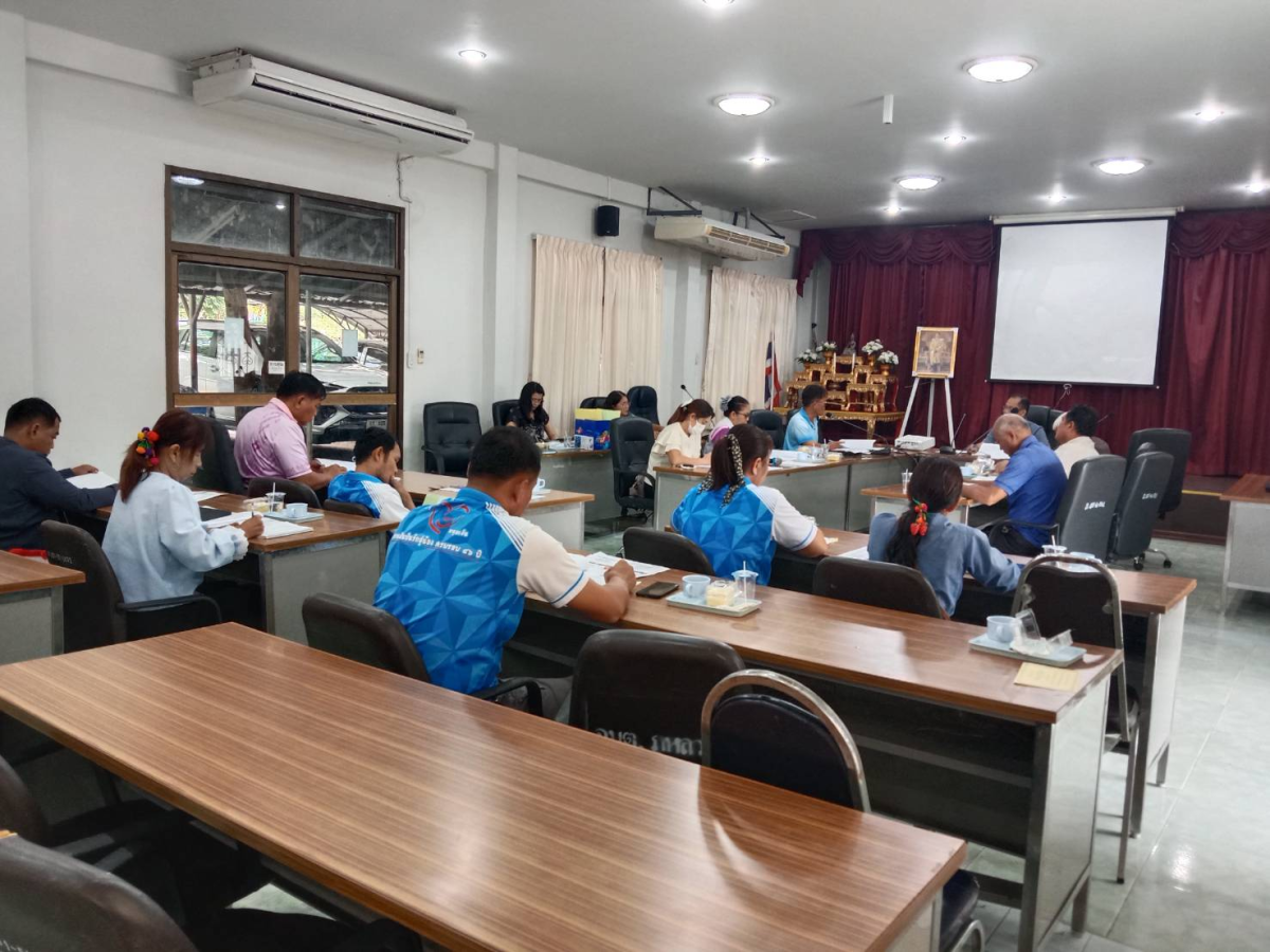 ประชุมคณะกรรมการกองทุนหลักประกันสุขภาพ อบต.ภูหลวง  ครั้งที่ 1/2569