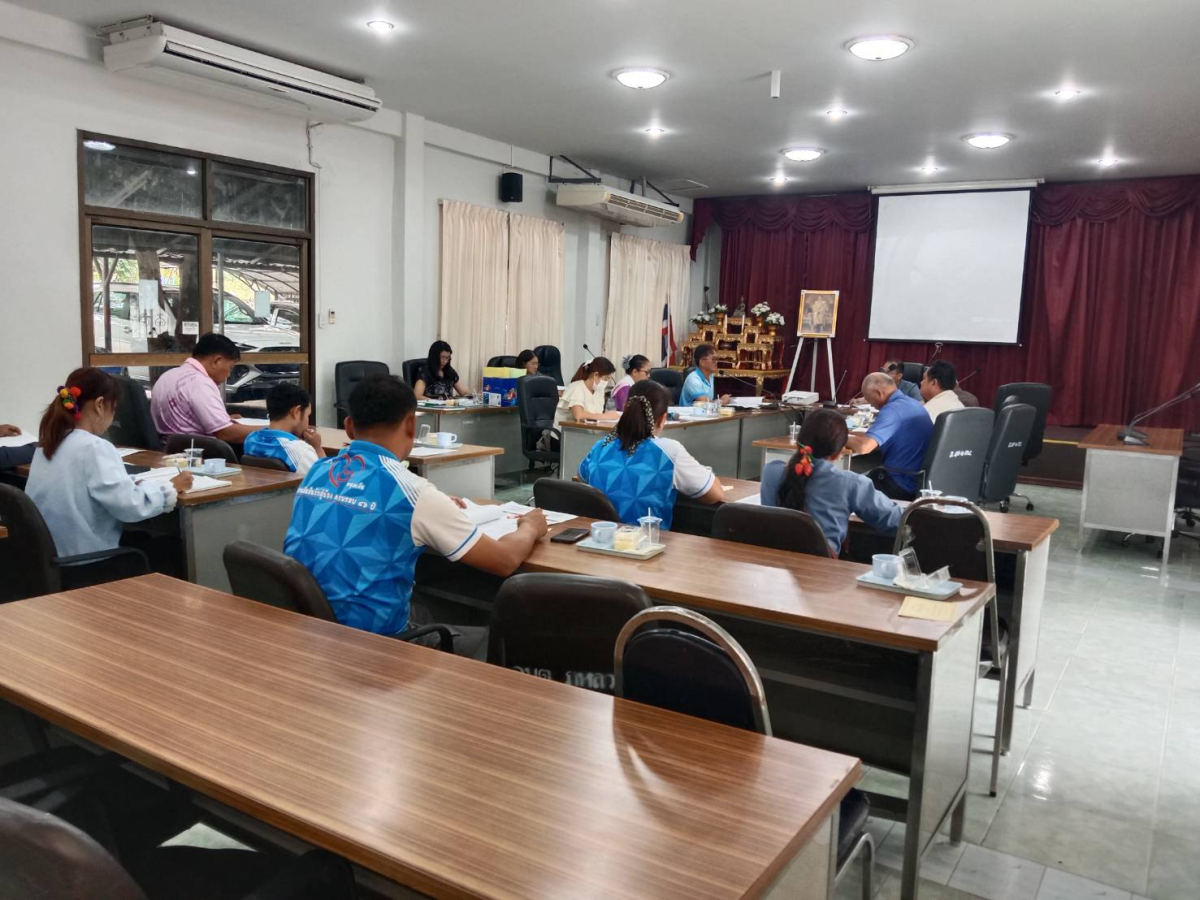 ประชุมคณะกรรมการกองทุนหลักประกันสุขภาพ อบต.ภูหลวง  ครั้งที่ 1/2569