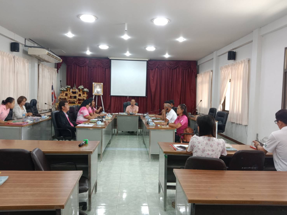 ประชุมคณะกรรมการกองทุนหลักประกันสุขภาพ อบต.ภูหลวง  ครั้งที่ 1/2569