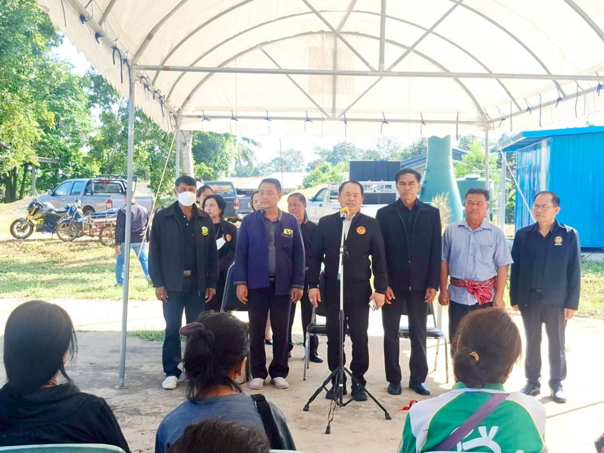 พิธี เปิดโครงการระบบผลิตน้ำบริโภคด้วยกระบวนการรีเวิร์สออสโมซิส (POG Drink) พร้อมโรงเรือนสำเร็จรูป ตามนโยบายกระทรวงมหาดไทย ขับเคลื่อนน้ำดื่มสะอาดบริการประชาชน