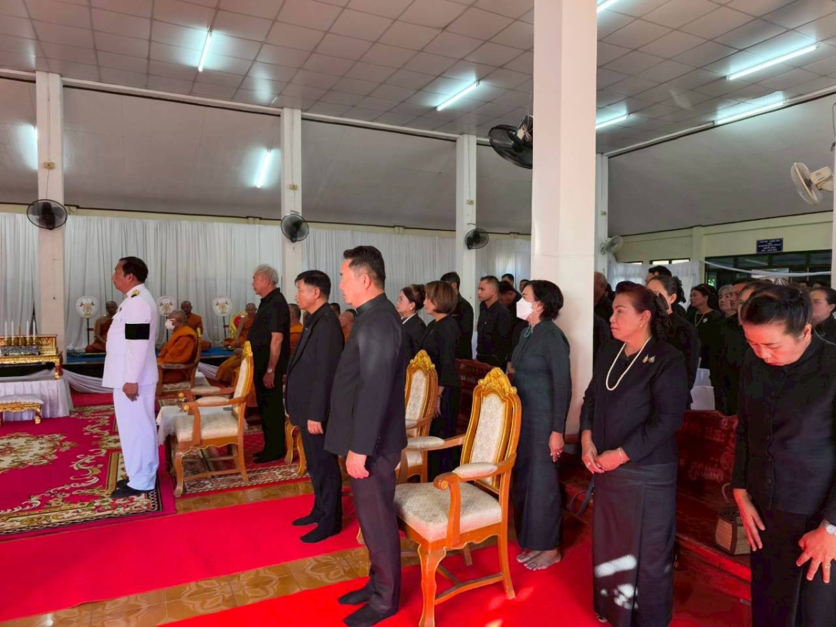 พิธีบำเพ็ญกุศลสวดพระพุทธมนต์/สวดพระอภิธรรม อุทิศถวายพระราชกุศล แด่สมเด็จพระนางเจ้าสิริกิติ์ พระบรมราชินีนาถ พระบรมราชชนนีพันปีหลวง