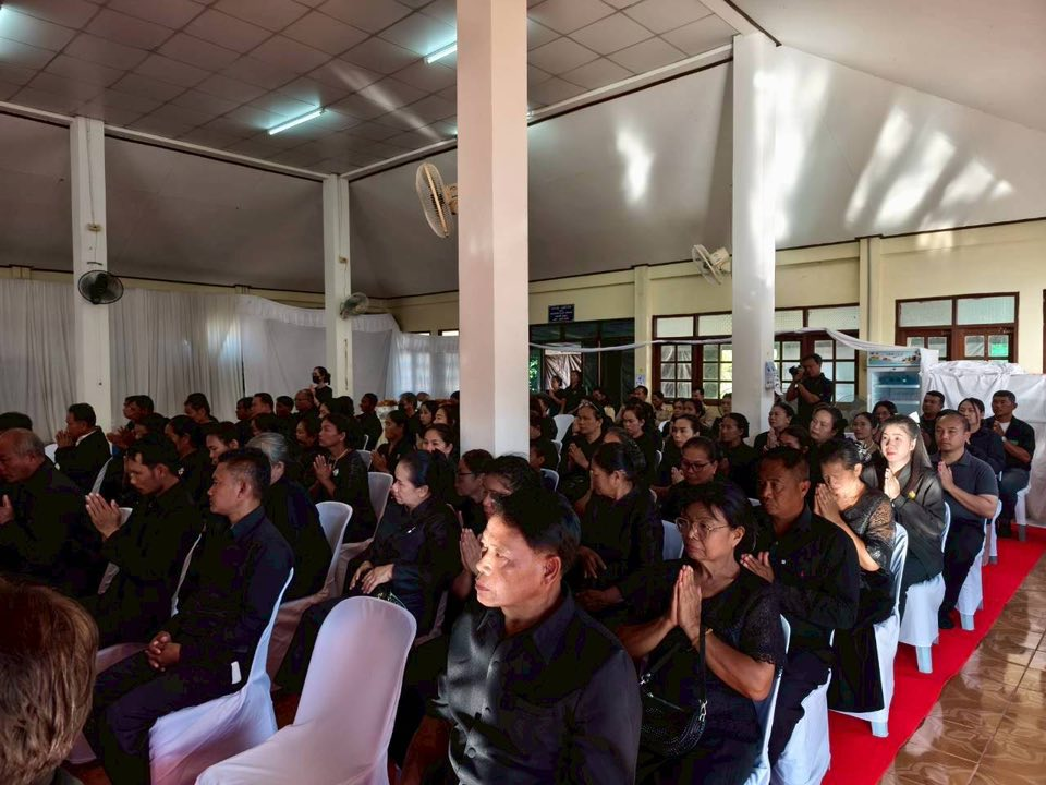 พิธีบำเพ็ญกุศลสวดพระพุทธมนต์/สวดพระอภิธรรม อุทิศถวายพระราชกุศล แด่สมเด็จพระนางเจ้าสิริกิติ์ พระบรมราชินีนาถ พระบรมราชชนนีพันปีหลวง