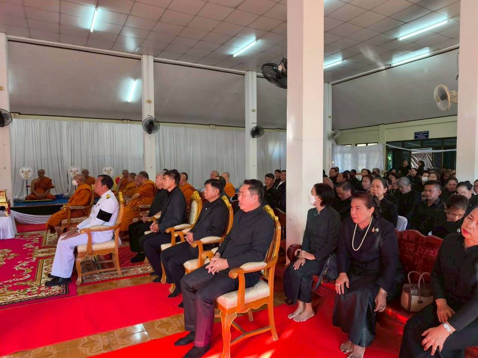 พิธีบำเพ็ญกุศลสวดพระพุทธมนต์/สวดพระอภิธรรม อุทิศถวายพระราชกุศล แด่สมเด็จพระนางเจ้าสิริกิติ์ พระบรมราชินีนาถ พระบรมราชชนนีพันปีหลวง