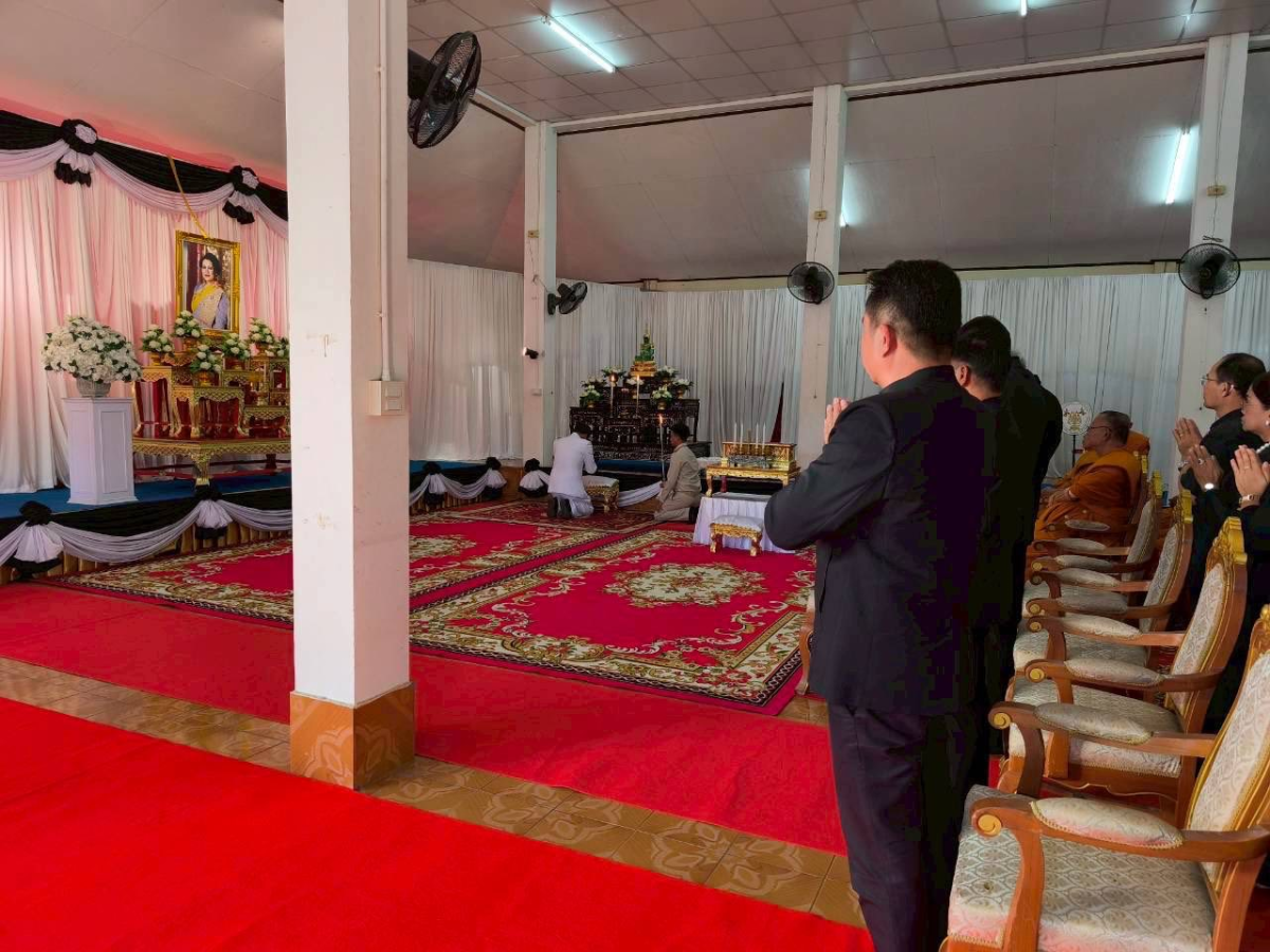 พิธีบำเพ็ญกุศลสวดพระพุทธมนต์/สวดพระอภิธรรม อุทิศถวายพระราชกุศล แด่สมเด็จพระนางเจ้าสิริกิติ์ พระบรมราชินีนาถ พระบรมราชชนนีพันปีหลวง