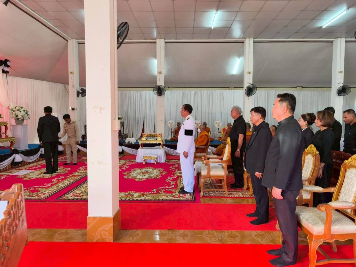 พิธีบำเพ็ญกุศลสวดพระพุทธมนต์/สวดพระอภิธรรม อุทิศถวายพระราชกุศล แด่สมเด็จพระนางเจ้าสิริกิติ์ พระบรมราชินีนาถ พระบรมราชชนนีพันปีหลวง