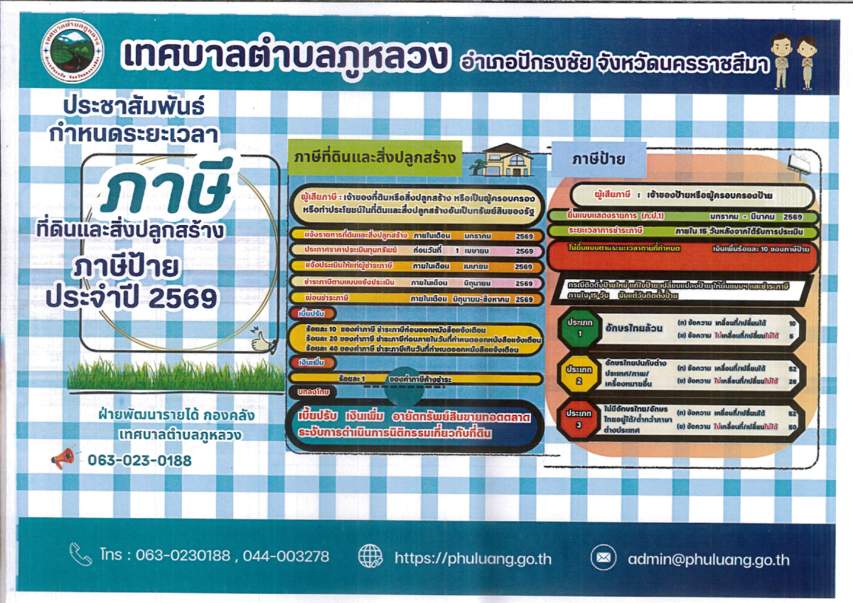 กำหนดระยะเวลภาษี 69