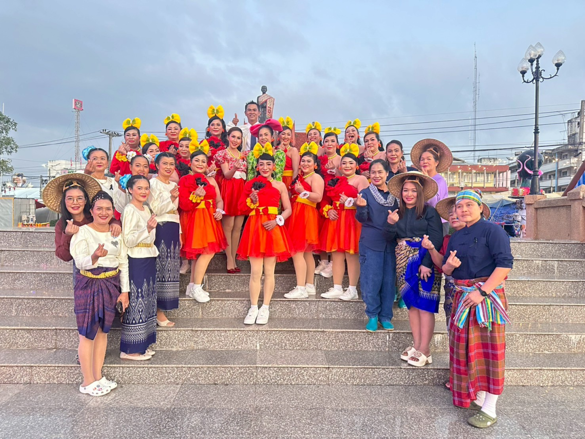 ร่วมงานเทศกาลผ้าไหมปักธงชัย และของดีเมืองโคราช ประจำปี พ.ศ. ๒๕๖๘ ครั้งที่ ๒๔