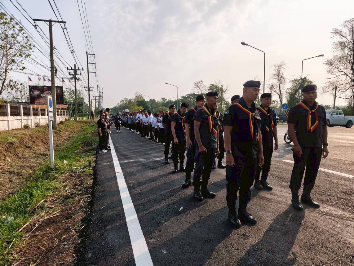 พิธีรับมอบคบไฟและวิ่งคบไฟ ในพิธีเปิดงานฉลองวันแห่งชัยชนะของท้าวสุรนารี ประจำปี 2569