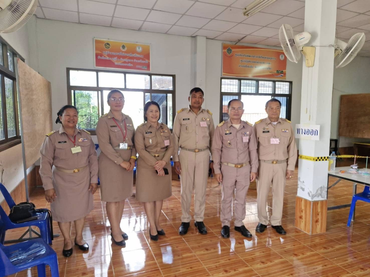 ลงพื้นที่ตรวจเยี่ยมหน่วยเลือกตั้งสมาชิกสภาเทศบาลตำบลภูหลวง และนายกเทศมนตรีตำบลภูหลวง อำเภอปักธงชัย จังหวัดนครราชสีมา ภายในเขตตำบลภูหลวง