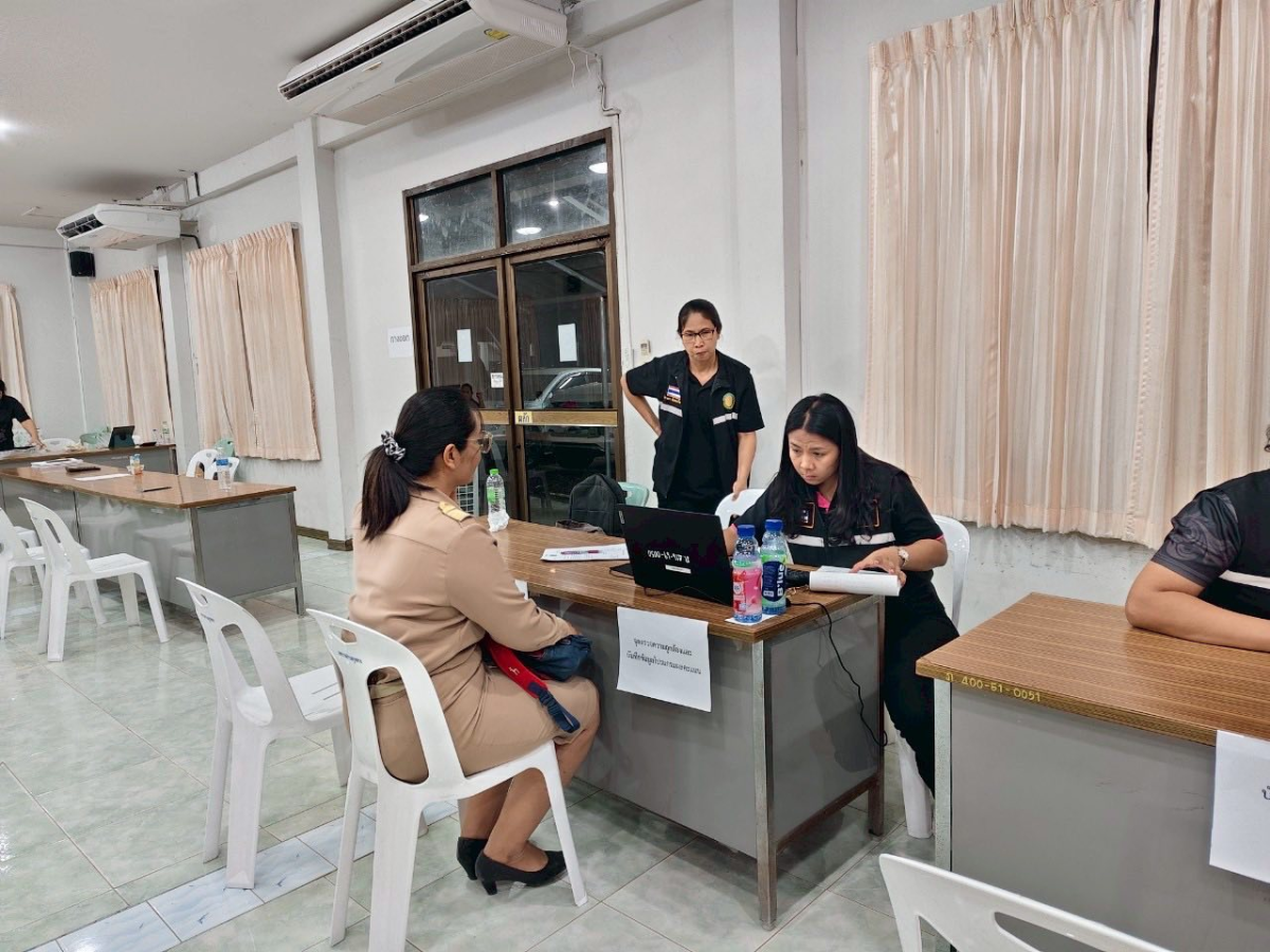 "การส่งมอบหีบบัตรเลือกตั้ง พร้อมวัสดุ-อุปกรณ์ และรายงานผลการนับคะแนนเลือกตั้ง