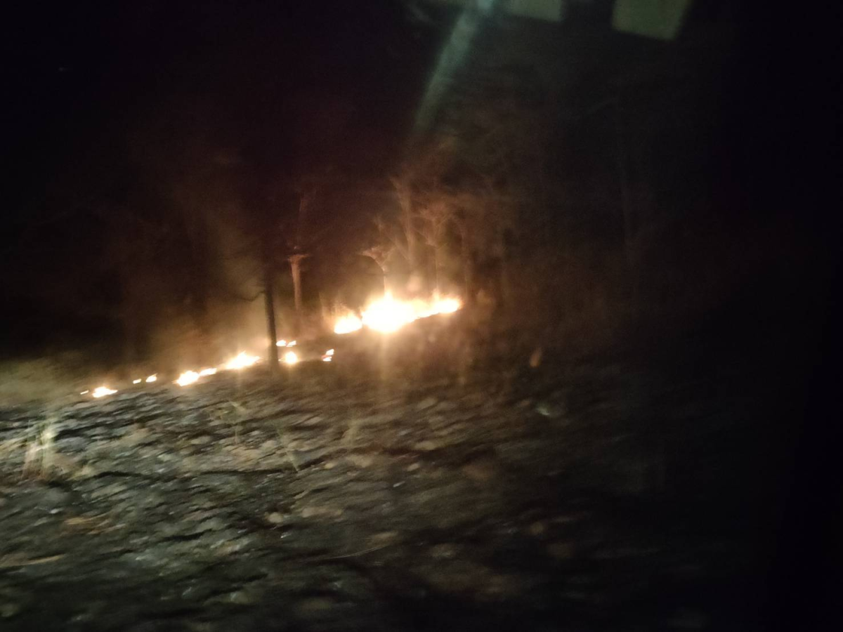 ระงับเหตุเพลิงไหม้ป่า