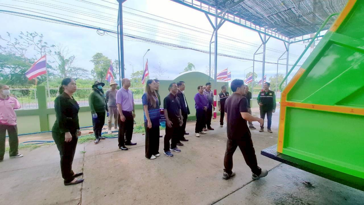 พิธีเปิด กิจกรรม "KICK OFF การจัดเก็บขยะมูลฝอยตำบลภูหลวง"