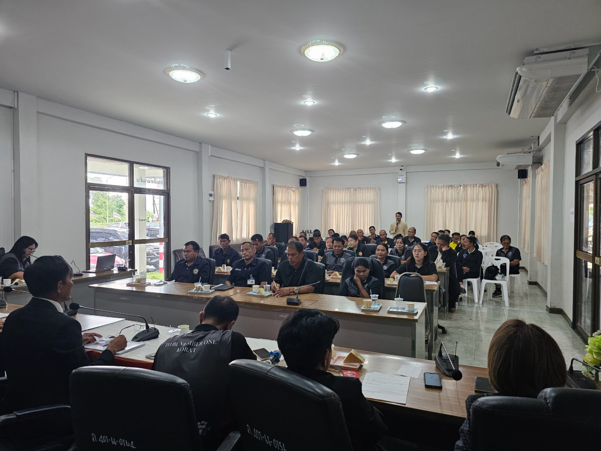ประชุมประชาคมท้องถิ่น (ประชาคมระดับตำบลภูหลวง)