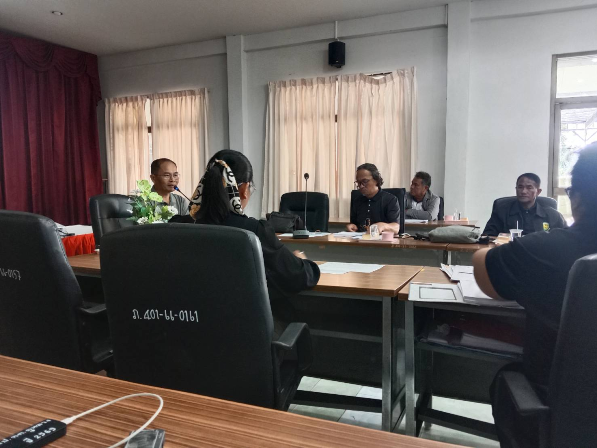 ประชุมคณะกรรมการสนับสนุนการจัดทำแผนพัฒนาฯ