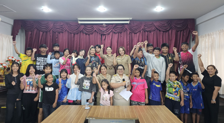 การประชุมคัดเลือกคณะบริหารสภาเด็กและเยาวชนตำบลภูหลวง 